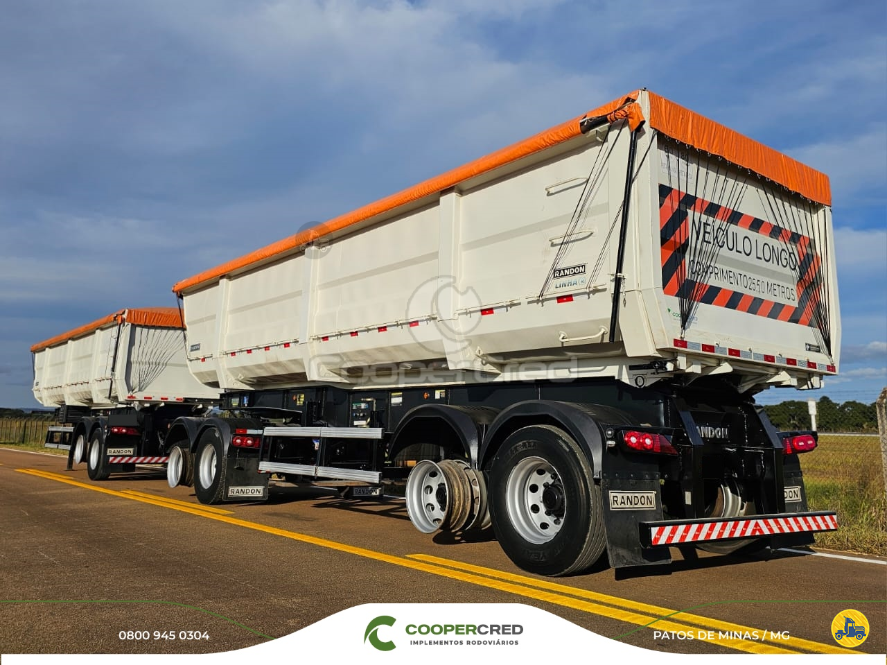 CARRETA RODOTREM BASCULANTE Cooper Cred Implementos Rodoviários MG PATOS DE MINAS MINAS GERAIS MG